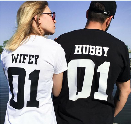 WIFEY 01 and HUBBY 01